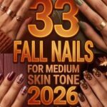 33 Fall Nails for Medium Skin Tone 2026 – Chic Manicure Ideas with Warm Browns, Burgundy and Trendy Autumn Designs to Try