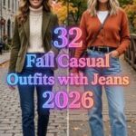 32 Fall Outfits with Jeans 2026 – Chic Stylish Denim Looks You'll Wear All Season