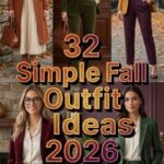 32 Simple Fall Outfit Ideas 2026 – Chic Modern Looks You'll Want to Wear All Season