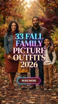 33 Fall Family Picture Outfits 2026 – Stylish Coordinated Looks for Beautiful, Cozy & Timeless Autumn Photos