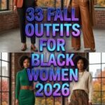 33 Fall Outfits for Black Women 2026 – Chic, Classy and Modern Looks for Effortless Autumn Style
