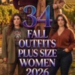 34 Fall Outfits for Plus Size Women 2026 – Chic Style with Flattering Autumn Layers