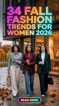 34 Fall Fashion Trends for Women 2026 – Chic Luxury Fashion-Inspired Outfit Ideas You'll Want to Wear All Season