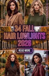 34 Fall Hair Lowlights 2026 – Gorgeous Color Ideas with Warm Browns and Dimensional Autumn Shades for Every Hair Type