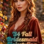 34 Fall Bridesmaid Hairstyles 2026 – Elegant and Romantic Hairstyling Ideas with Soft Waves and Beautiful Updos for Every Hair Length