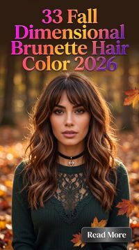 33 Fall Dimensional Brunette Hair Color 2026 – Expensive-Looking Brunette Shades with Chocolate, Caramel and Warm Autumn Tones