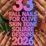 33 Fall Nails for Olive Skin Tone 2026: Gorgeous, Cute, Chic & Trendy Autumn Nail Ideas, Nail Designs, Colors and Manicure Inspo to Try This Season