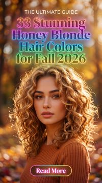 33 Golden Fall Honey Blonde Hair Color Ideas 2026: Trendy Honey Blonde Shades and Gorgeous Autumn Hair Color Inspo to Try This Season