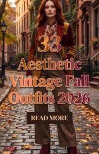 33 Retro Vintage Fall Outfits for Women 2026: Aesthetic & Timeless Autumn Fashion Ideas Featuring Vintage Dresses and Beautiful Retro-Inspired Looks for Every Occasion