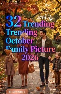 32 Trending October Family Picture Outfits 2026: Fresh, Stylish & Coordinated Color Ideas for Outdoor and Casual Family Photoshoots and Beautiful Seasonal Looks for Everyone
