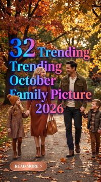 32 Trending October Family Picture Outfits 2026: Fresh, Stylish & Coordinated Color Ideas for Outdoor and Casual Family Photoshoots and Beautiful Seasonal Looks for Everyone