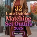 32 Cute October Matching Sets Outfits For Women 2026 Under $50 – Affordable & Stylish
