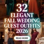 32 Trending Fall Wedding Guest Outfits for Women 2026 – Elegant, Chic & Gorgeous Looks That Will Make You Shine