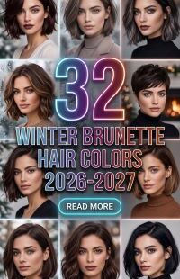 32 Luxe Winter Brunette Hair Colors 2026-2027 – Cozy, Rich & Gorgeous Shades to Try