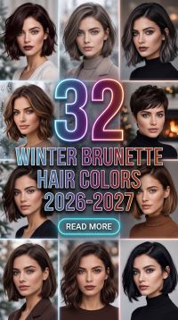 32 Luxe Winter Brunette Hair Colors 2026-2027 – Cozy, Rich & Gorgeous Shades to Try