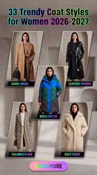 33 Trending Coat Styles for Women 2026-2027 – Modern, Chic & Must-Try Outerwear Looks