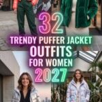 32 Fashion-Forward Puffer Jacket Looks 2027 – Fresh, Cozy & Modern Ways to Style Winter Outfits