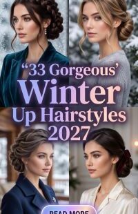 33 Winter Updo Hairstyles for Women 2027 – Elegant, Fresh & Gorgeous Looks for Your Next Hairstyle