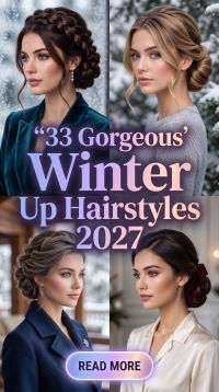 33 Winter Updo Hairstyles for Women 2027 – Elegant, Fresh & Gorgeous Looks for Your Next Hairstyle