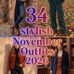 34 Luxe November Outfits for Women 2026 – Elevated End-of-Fall Layers, Cozy Textures & Chic Seasonal Style