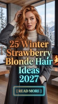 25 Strawberry Blonde Hair Transformations for Winter 2027 – Soft Copper, Golden & Rose-Tinted Shades to Try