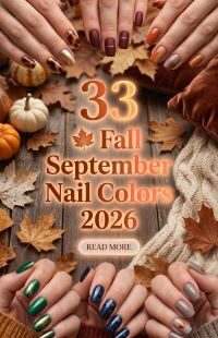 33 Fall September Nail Colors 2026: Chic, Cozy and Trendy Autumn Shades You'll Want to Wear All Month Long