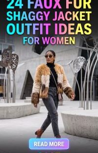 24 Elevated Shaggy Jacket Outfit Ideas for Women 2027 – Luxe Faux Fur Layers, Chic Winter Styling, Cozy Textures & Expensive-Looking Cold-Weather Looks