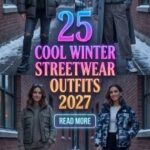 25 Elevated Winter Streetwear Outfits 2027 – Cool-Girl Layers, Oversized Silhouettes, Sneakers & Statement Outerwear for Effortless Urban Style