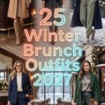 25 Elevated Winter Brunch Looks for Women 2027 – Luxe Layers, Tailored Coats, Cozy Knitwear & Chic Accessories for a Polished Café-to-Weekend Style