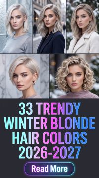 33 Trending Winter Blonde Hair Color Ideas 2026-2027 – Icy, Creamy, Beige & Dimensional Shades for a Fresh Seasonal Look