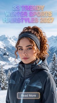 33 Stunning Winter Sports Hairstyles for Women 2027 – Stylish, Secure & Athletic Hair Ideas for Running, Gym Workouts, Outdoor Activities and Active Winter Days