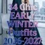 34 Early Winter Outfit Ideas for Women 2026-2027 – Fresh, Chic & Cozy Looks for the Start of Cold Weather