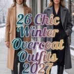 26 Overcoat Winter Outfits 2027 – How to Upgrade Your Cold-Weather Wardrobe with Tailored Layers, Luxe Knitwear, Statement Boots, Neutral Tones & Effortlessly Chic Accessories