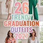26 Graduation Outfit Ideas 2027 – How to Create a Stylish, Elegant & Photo-Ready Look with Chic Dresses, Tailored Blazers, Heels & Modern Accessories