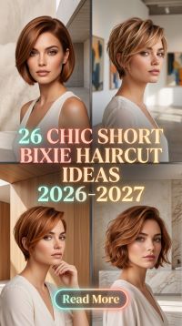 26 Bixie Haircut Transformations for 2026-2027 – How to Make Short Hair Look Chic, Fresh, Textured & Effortlessly Modern
