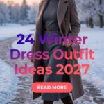 24 Trending Winter Dress Outfits for Women 2027 – Classy, Cozy & Elegant Cold-Weather Looks for Christmas, Parties, Date Nights, Office Days & Everyday Style