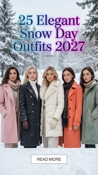 How Can You Style 25 Snow Day Outfits in 2027 for a Cozy, Chic, and Warm Winter?